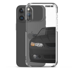 Black 03-04 Mustang SVT Cobra - iPhone Case