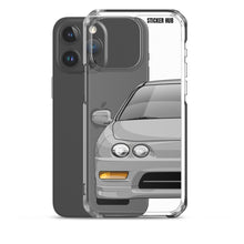 Load image into Gallery viewer, Silver Acura Integra - iPhone Case