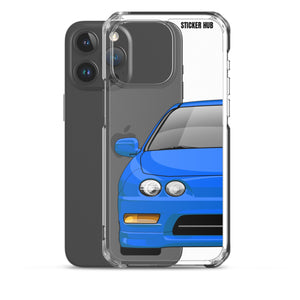 Light Blue Acura Integra - iPhone Case