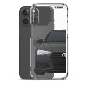 Black B9 Audi S4 "Facelift" - iPhone Case