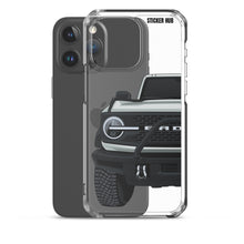 Load image into Gallery viewer, Cactus Gray Ford Bronco &quot;First Edition&quot; - iPhone Case