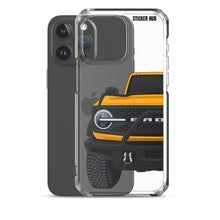 Load image into Gallery viewer, Cyber Orange Ford Bronco &quot;First Edition&quot; - iPhone Case