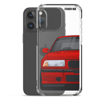 Load image into Gallery viewer, Red BMW E36 - iPhone Case