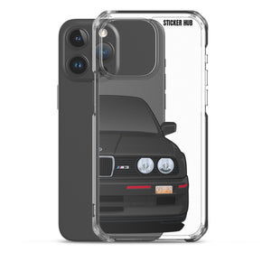 Black BMW E30 - iPhone Case