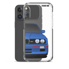 Load image into Gallery viewer, Blue BMW E30 - iPhone Case