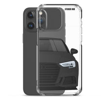 Load image into Gallery viewer, Black B9 Audi S3 - iPhone Case