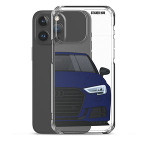 Navarra Blue B9 Audi S3 - iPhone Case