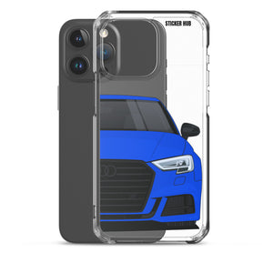 Ara Blue B9 Audi S3 - iPhone Case