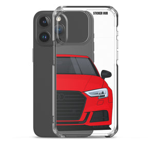 Tango Red B9 Audi S3 - iPhone Case