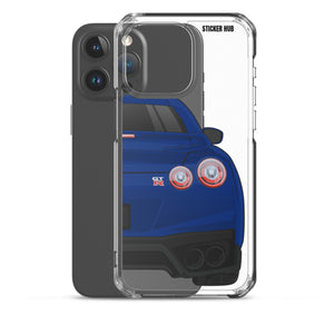 Deep Blue R35 Nissan GTR - iPhone Case