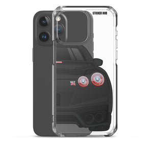 Black R35 Nissan GTR - iPhone Case