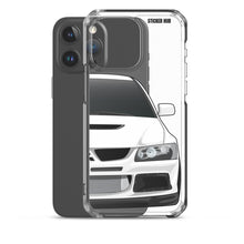 Load image into Gallery viewer, White Mitsubishi Evo - iPhone Case