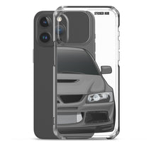 Load image into Gallery viewer, Gray Mitsubishi Evo - iPhone Case