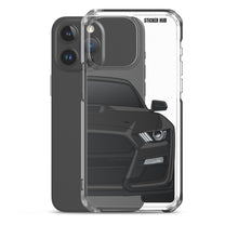 Load image into Gallery viewer, Black 20+ Mustang GT500 - iPhone Case