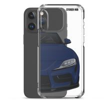 Load image into Gallery viewer, Downshift Blue MKV Toyota Supra - iPhone Case