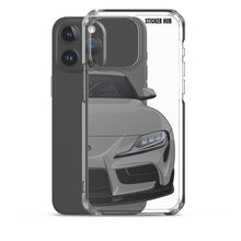 Load image into Gallery viewer, Turbulence Gray MKV Toyota Supra - iPhone Case