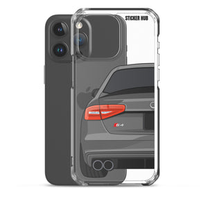 Monsoon Gray B8.5 Audi S4 - iPhone Case