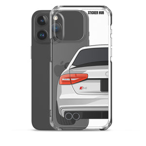 Silver B8.5 Audi S4 - iPhone Case