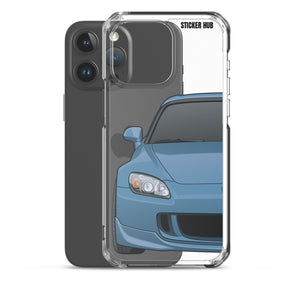 Suzuka Blue Honda S2000 - iPhone Case