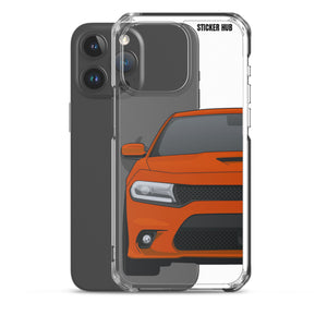 Orange 15-21 Charger - iPhone Case