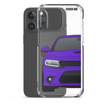 Load image into Gallery viewer, Purple 15-21 Charger - iPhone Case