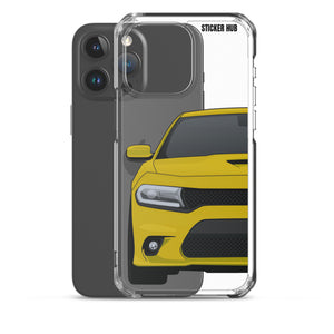 Yellow 15-21 Charger - iPhone Case