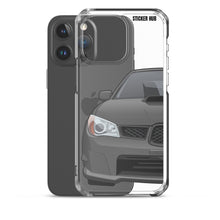 Load image into Gallery viewer, Urban Gray 06-07 Subaru WRX STI - iPhone Case