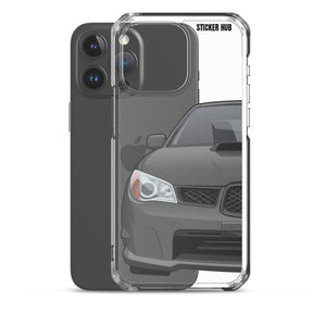 Urban Gray 06-07 Subaru WRX STI - iPhone Case