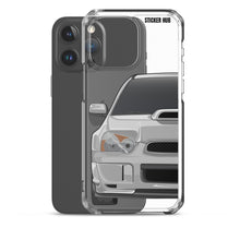 Load image into Gallery viewer, Silver 03-05 Subaru WRX STI - iPhone Case