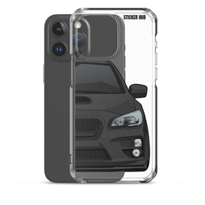 Black 15-17 Subaru WRX STI - iPhone Case