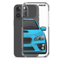 Load image into Gallery viewer, Hyper Blue 15-17 Subaru WRX STI - iPhone Case