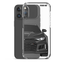 Load image into Gallery viewer, Black 6th Gen Camaro ZL1 - iPhone Case