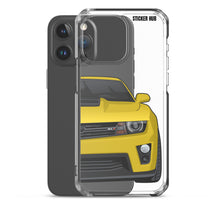 Load image into Gallery viewer, Rally Yellow 5th Gen Camaro ZL1 - iPhone Case