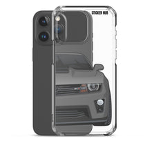 Load image into Gallery viewer, Ashen Grey 5th Gen Camaro ZL1 - iPhone Case