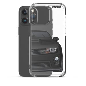 Black 5th Gen Camaro ZL1 - iPhone Case