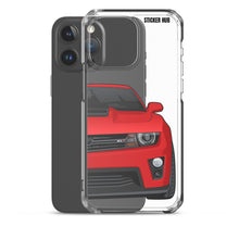 Load image into Gallery viewer, Victory Red 5th Gen Camaro ZL1 - iPhone Case