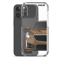 Load image into Gallery viewer, Bronze Sand Cadillac CTS-V - iPhone Case