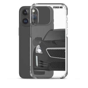 Black Cadillac CTS-V - iPhone Case