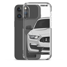 Load image into Gallery viewer, Silver Mustang GT350 - iPhone Case