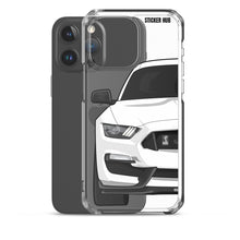 Load image into Gallery viewer, White Mustang GT350 - iPhone Case