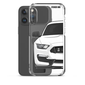 White Mustang GT350 - iPhone Case