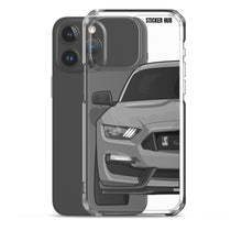 Load image into Gallery viewer, Gray Mustang GT350 - iPhone Case