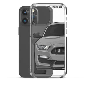 Gray Mustang GT350 - iPhone Case