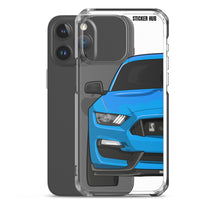 Load image into Gallery viewer, Grabber Blue Mustang GT350 - iPhone Case