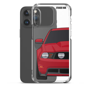 Race Red 11-12 Mustang 5.0 - iPhone Case