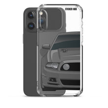 Load image into Gallery viewer, Gray 13-14 Mustang 5.0 - iPhone Case