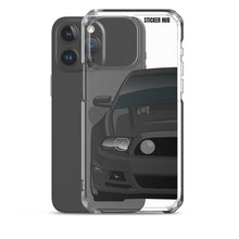 Load image into Gallery viewer, Black 13-14 Mustang 5.0 - iPhone Case