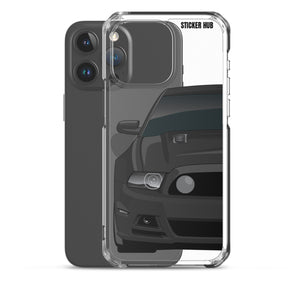 Black 13-14 Mustang 5.0 - iPhone Case