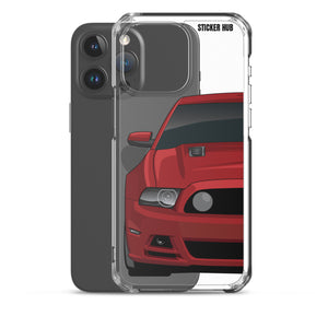 Ruby Red 13-14 Mustang 5.0 - iPhone Case