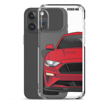 Load image into Gallery viewer, Race Red 18-21 Mustang 5.0 - iPhone Case